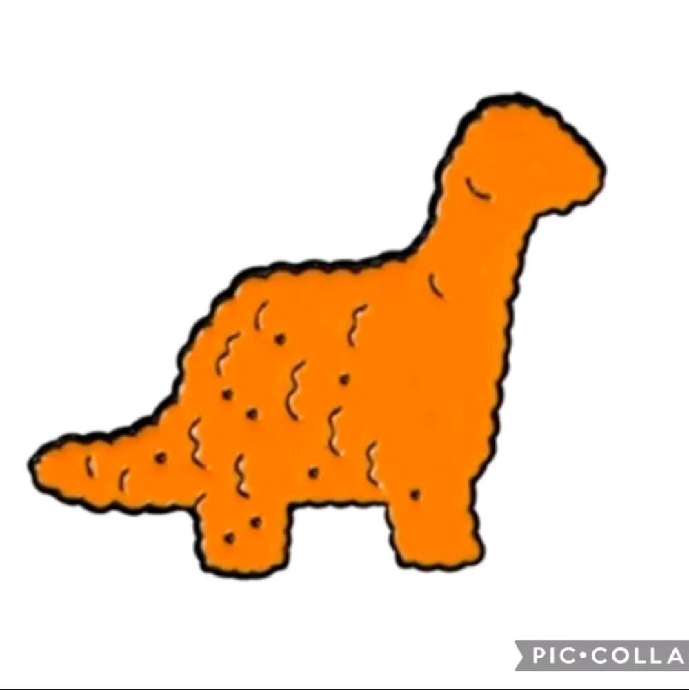 🚨Dino Dinosaur nugget pin
